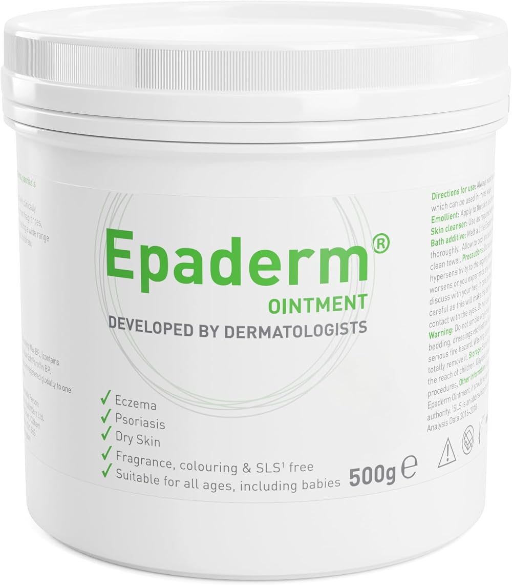 Epaderm Emollient Cream for Dry Skin - 500g