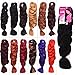 Aigemei X-Pression Braids Premium Original Ultra Braid Kanekalon Jumbo Twist Braids Synthetic Crochet Hair Extension(30#,84inch,165g)