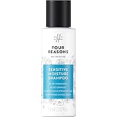 No nothing Moisture Shampoo, Fragrance-free, Travel Size | Hydrating shampoo with avocado oil for Dry Hair &amp; Sensitive Scalp. Hypoallergenic, vegan, paraben-free formula for women.
