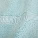 Superior Egyptian Cotton Pile Bath Towel Set of 2, Ultra Soft Luxury Towels, Thick Plush Essentials, Absorbent Heavyweight, Guest Bath, Hotel, Spa, Home Bathroom, Shower Basics, Sea Foam