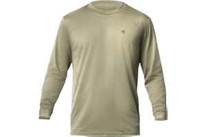 Baitium Mens Dri-Fit UPF 50+ Sun Shirt, Fishing Shirts Long Sleeve, Sun Protection Quick Dry Moisture Wicking, Rash Guard