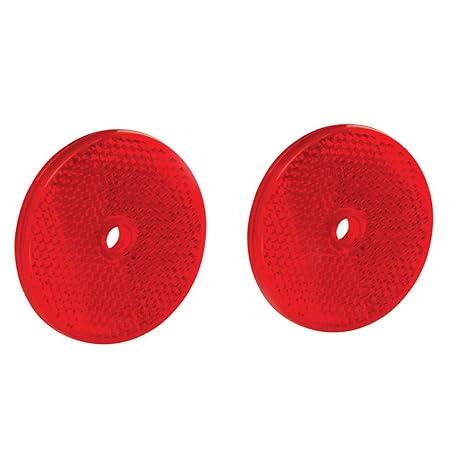 round bike reflectors