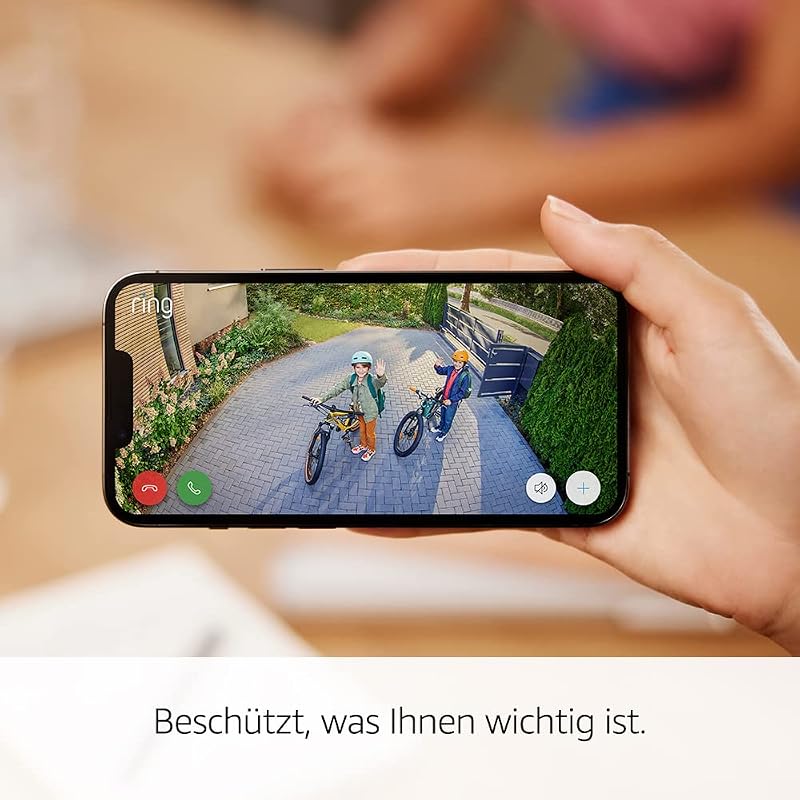 Außenkamera Akku (Stick Up Cam Battery) | Überwachungskamera aussen mit 1080p-HD-Video, WLAN, witterungsbeständig, geeignet für dein Haus & Grundstück | Alexa-kompatible Sicherheitskamera