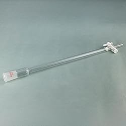 stonylab Borosilicate Glass Chromatography Column