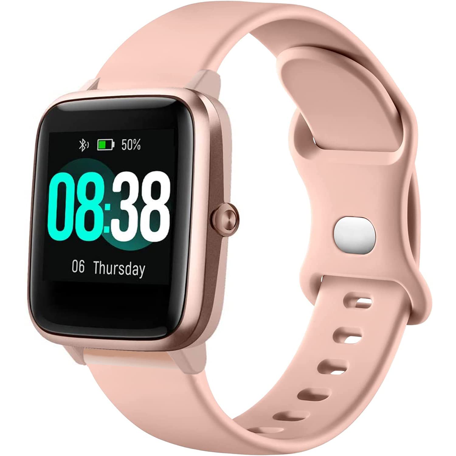 VELULYX band Compatible with Veryfitpro ID205L, 19MM Soft Silicone band for ID205L GRV FC1 IDW15 ID205S ID205G ID215G ID216 YM205L Uwatch3 Ufit GT BV205L TE021 SW020 SW021 SW023