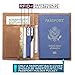 RFID blocking Passport Holder - RFID Leather Passport Cover - Case
