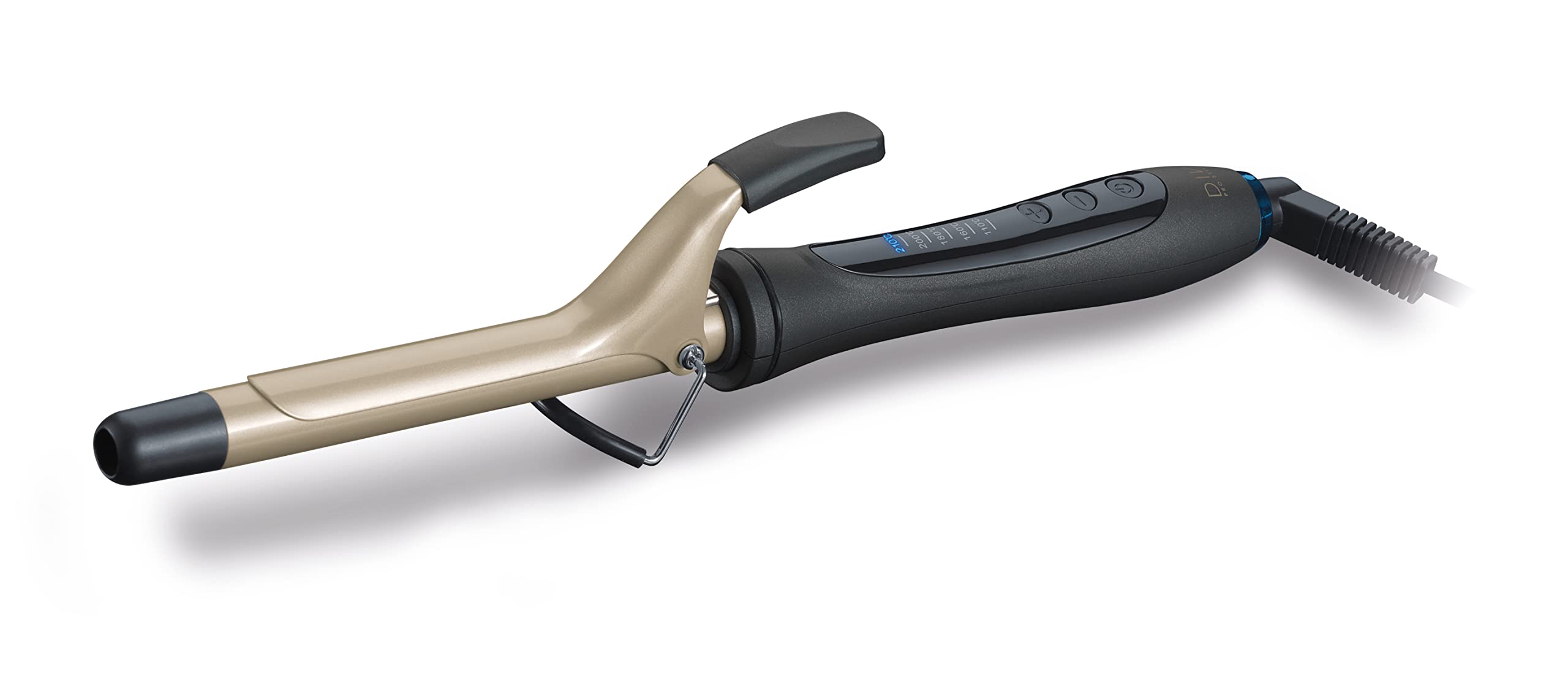 Diva Pro Styling Digital Tong with Macadamia, Argan Oil & Keratin Infused Ceramic Barrel - 19mm