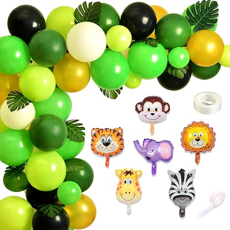 Kreatwow Jungle Theme Party Supplies Animal Decorations Safari