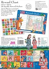 Paper Projects Zog Reward Chart Wipe-Clean 56 Sparkly Stickers A3 view 3