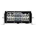 Rigid Industries 106312 E-Series 6" Combo Spot/LED Flood Light Bar, black