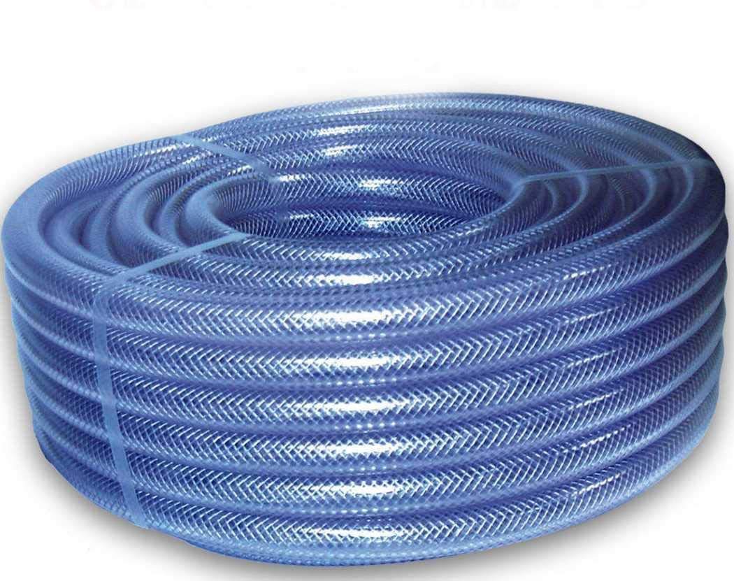 Clear Braided Heavy Duty Hose Pipe. 19 mm (3/4") Internal Diameter (3 Metres)