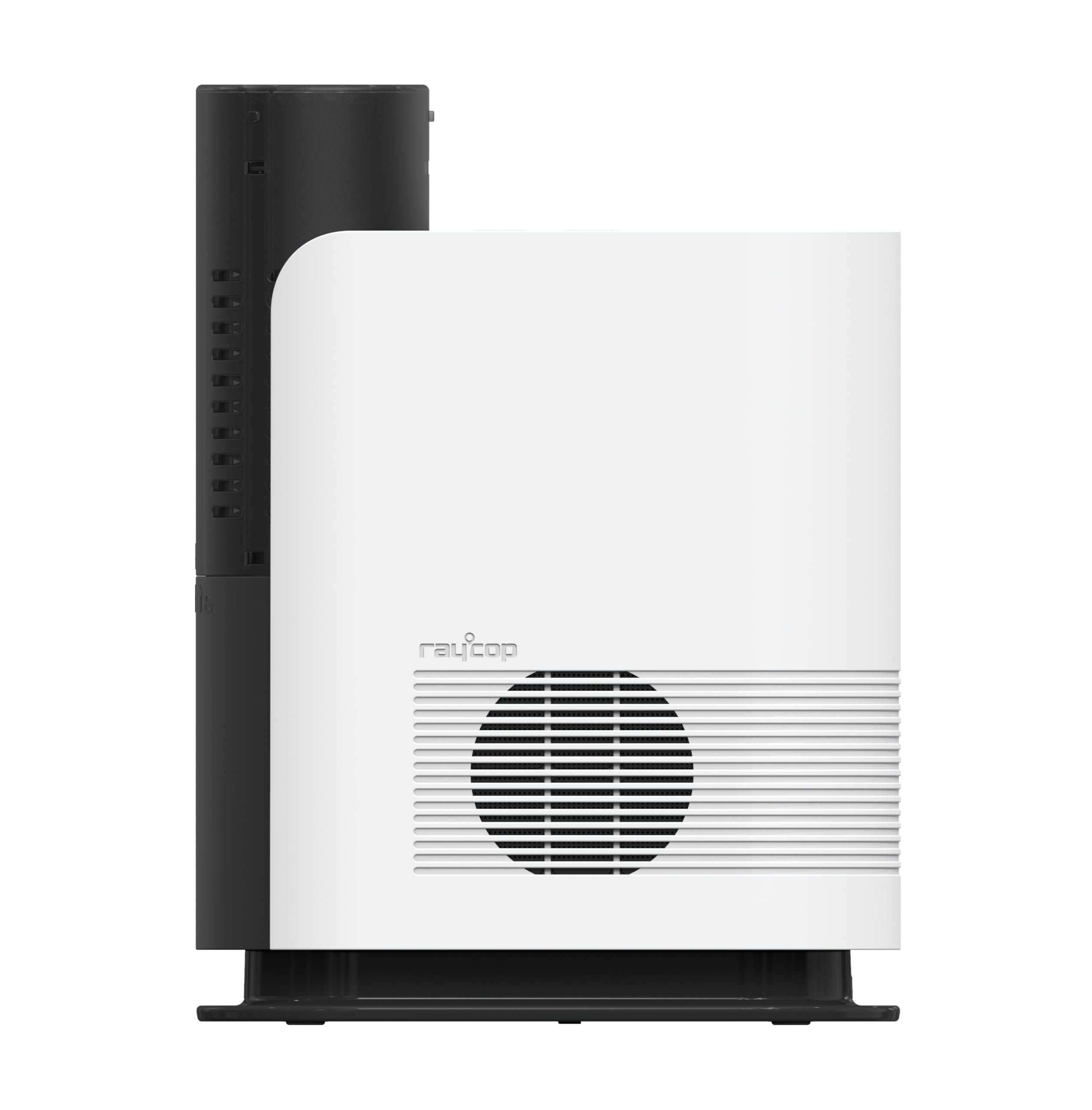 レイコップ ふとん乾燥機 RFK-100JPWH ホワイト 75℃の温風でダニ退治 8段階タイマー 4種類自動乾燥モード 梅雨対策 湿気対策 布団ドライヤー 靴衣類乾燥 くつ乾燥機 除湿 湿気 布団かんそうき (ブラック＆ホワイト)商品画像