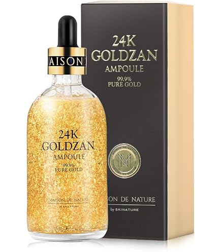 Amazon.com: SKINATURE GENUINE 24k GOLDZAN AMPOULE 99.9% Pure Gold