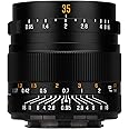 Brightin Star 35mm F0.95 Manual Focus Prime Lens for Panasonic LUMIX,Olympus Micro 4/3 Mirrorless Cameras, APS-C MFT Large Aperture Fixed Lens, Fit for G7, GX85, GX9, G95, GH5, GH6, G100, G9