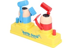 AMONIDA Table Game, Bright Colors Cute Cartoon Shapes Practical Children Hammer Battle Toy for Home for Sparring