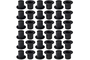 Pengxiaomei Mini Black Top Hats, 50Pcs Plastic Miniature Top Hats for Art and Crafts DIY Supplies