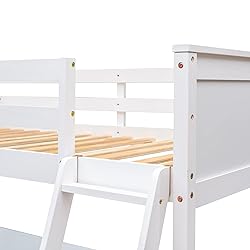Harper & Bright Designs Twin Size Loft Bed with