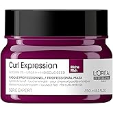 L'Oreal Professionnel Curl Expression Rich Mask, Hydrating Mask, For Curls in Need of Intense Hydration, For Curly,Coily & Wa
