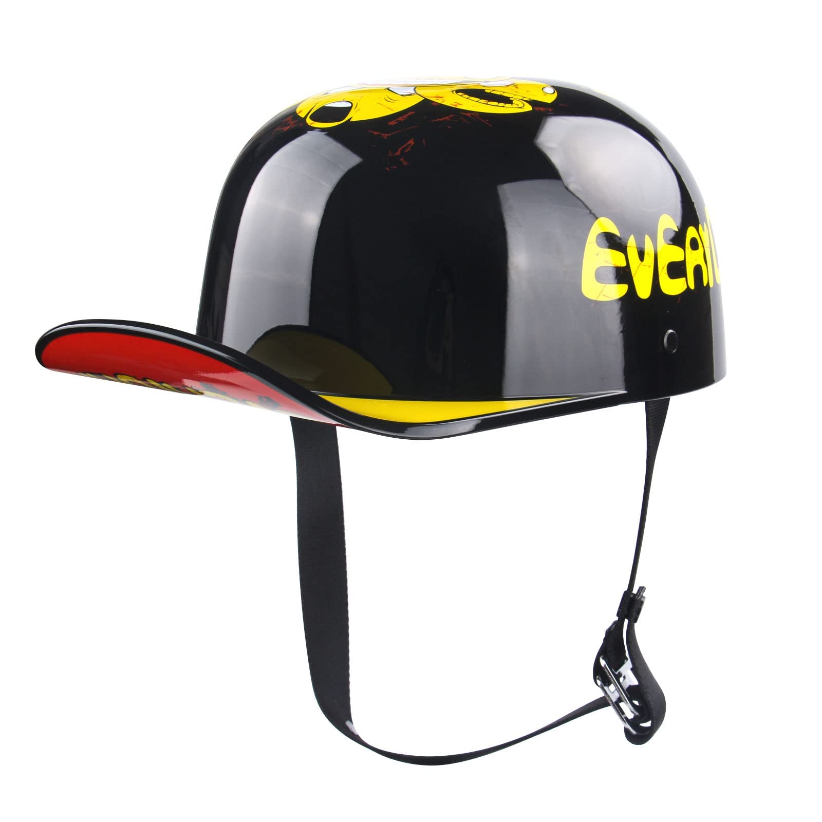 Uchoose Baseball Style Cap Motorcycle Helmets Matte