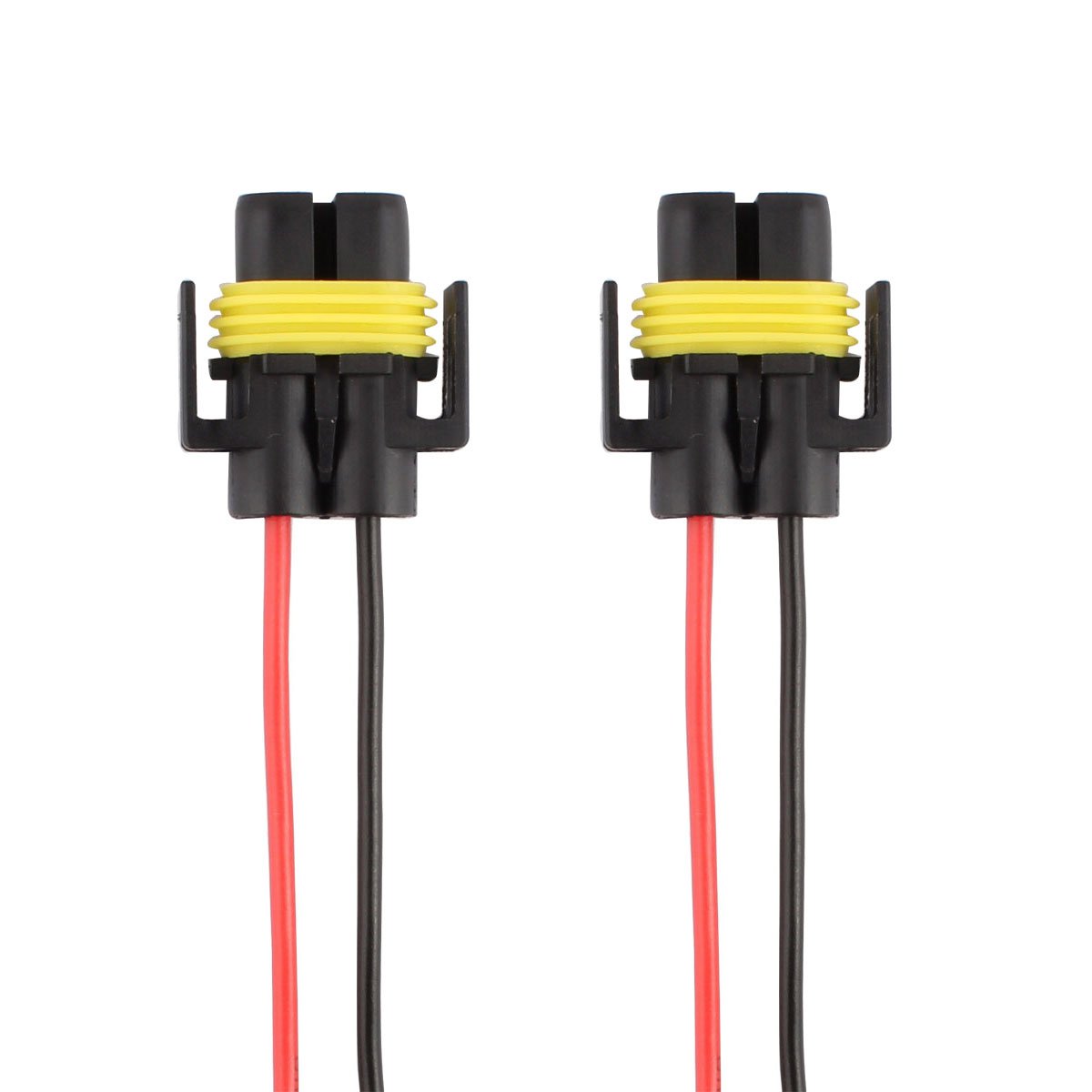 TOMALL H11 H8 880 Headlight Female Sockets Adapter For LED Xenon Headlight Fog Light Bulbs (Pack