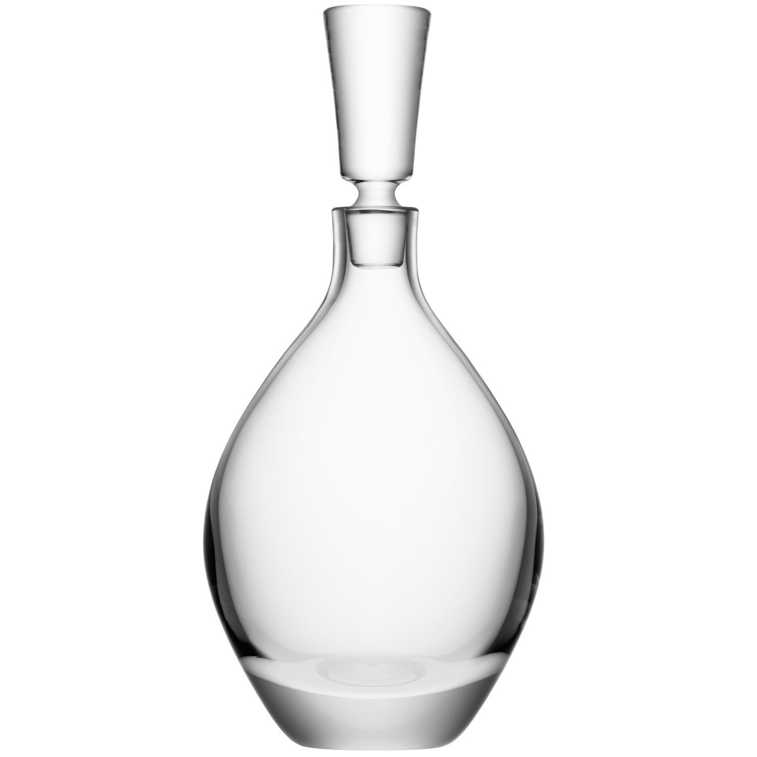 LSA International Julia Decanter 1L Clear| 1 Unit | Mouthblown & Handmade Glass | JU02