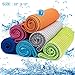 MENOLY 6 Pack Cooling Towel, Ice Towel Microfiber Towel Soft Breathable Chilly Towel for Sports, Gym, Yoga, Camping, Running, Fitness, Workout & More Activitiesthumb 1