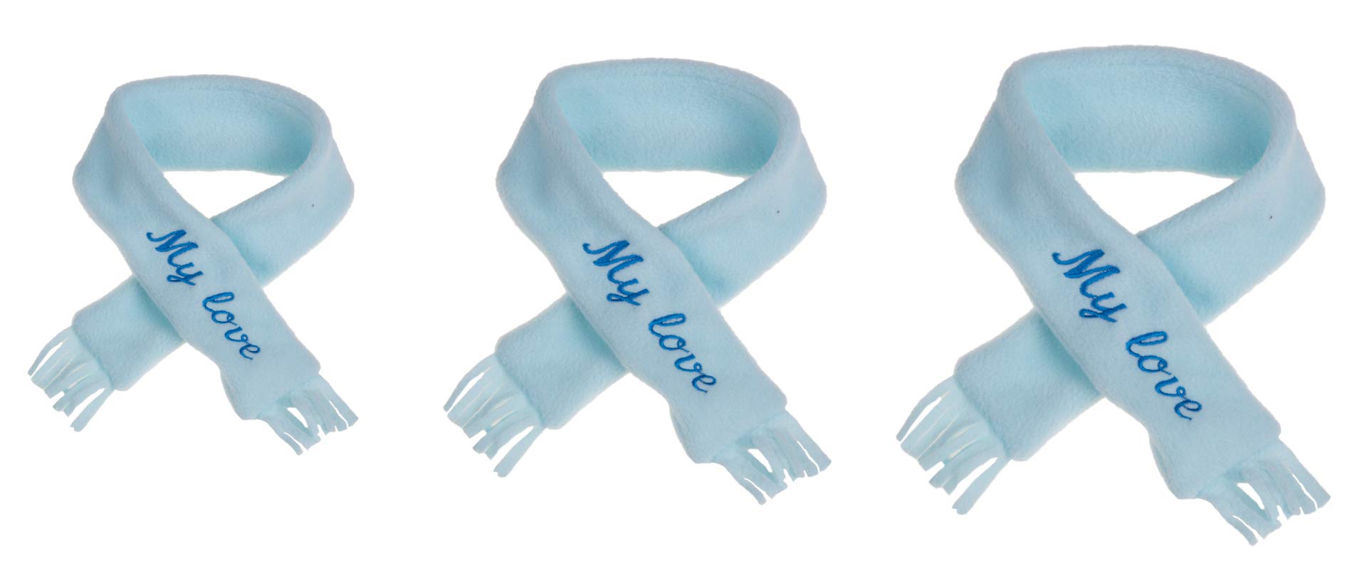 MICHI MICHI-SC50 MY LOVE SCARF BLUE S Scarf for Dogs