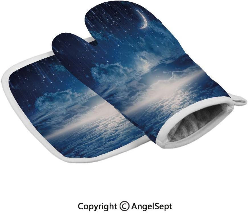 Best Frozen Light Blue Oven Mitt