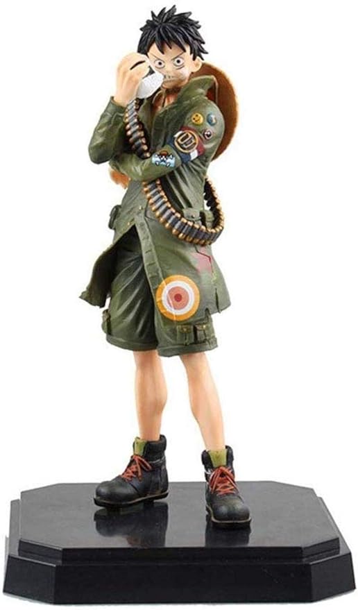 Amazon Co Jp Hbjp おもちゃ アニメワンピースのフィギュアミリタリースタイルが一つ感謝軍が設定ルフィ迷彩手のモデルをセンチ高くについてです ホーム キッチン