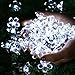 Qedertek Solar Christmas String Lights, 21ft 8 modes30 led Fairy Garden Blossom LED Lights for Outdoor, Home, Lawn, Patio, Party and Holiday Decorations (2PCS, White)
