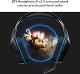 Logitech G432 Wired Gaming Headset 7.1 DTS Headphone:X 2.0 50mm Drivers view 3