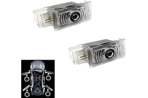 HFYANGZH Door Lights Logo projector Courtesy Welcome 3D Shadow Light Never Fade Compatible with Cadillac SRX XTS ATS XT4 XT5 XT6 CT5 CT6 accesories (Color Logo)