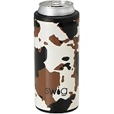 Swig Life Skinny Can Coolie - Neopren-Hülle Für Schlanke Dosen & Flaschen - Hält Getränke Kalt, Kondensfrei
