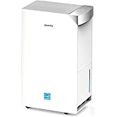 AEOCKY 5000Sq.Ft Energy Star Version 6.0 Dehumidifier for Basement | 74Pint/D Dehumidifier with Drain Hose for Basement, Home, Bedroom, Bathroom, Intelligent Humidistat