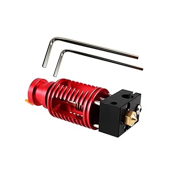 Amazon Com Bczamd 3d Printer Upgrade Extruder Parts Seal Remote Hot End Kit Long Range Hotend Set Extrusion Heat With V6 0 3 0 4 0 6mm Nozzle Silicone Sock Compatible With V6 Tita Bm Extruder