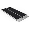 EZ-ACCESS 6 Ft Suitcase Singlefold Portable Ramp with Slip-Resistant Surface and Self-Adjusting Bottom Transition Plates