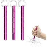 Safety Keychain Set for Women - Compact Personal Security Tool with Emergency Glass Breaker and Self Defense Keychain(3pcs)