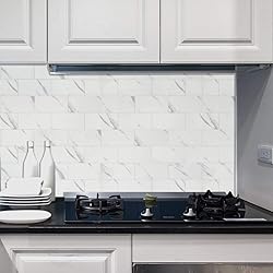BeNice Peel and Stick Backsplash Large Bathroom