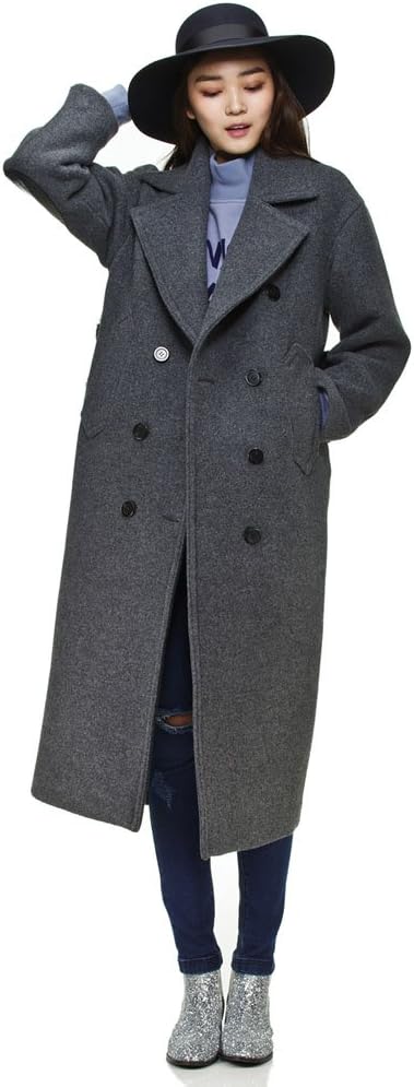 Lucky Chouette Women's [Mademoiselle Chouette with Chae Jung-An] Maxi Coat