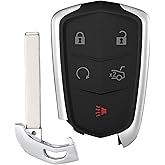 Key Fob Replacement Fits for Cadillac ATS CTS Escalade SRX XTS 2014 2015 2016 2017 Smart Proximity Car Keyless Entry Remote Control 315Mhz HYQ2AB 13544042 13510255 13598503 13598538 13510236