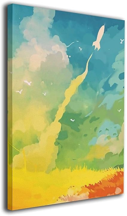 Amazon Co Jp 壁飾り 装飾画 油絵 30ｘ40cm 夏のペンキ Summer Paint ポスター おしゃれ インテリア 壁キャンバス 壁飾り 装飾画 モダン 油絵風景画 アート おしゃれ お風呂の装飾 キャンバスアート アート油画 パネル ャンバス 玄関 ホーム キッチン