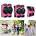 NAVESTAR Knee Pads Elbows Pads Wrist Guards for Kids & Adults, 3 in 1 Protective Gear Set for Skateboarding, Roller Skating, Rollerblading, Snowboarding