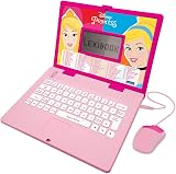 Lexibook Disney Princess Educational Laptop French English 124 Activities