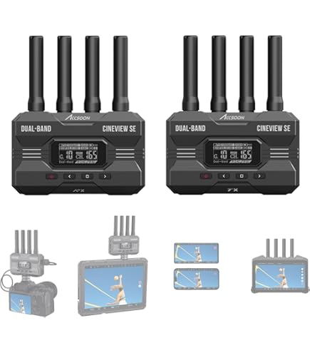 Amazon.com: Accsoon CineView SE Wireless HDMI SDI Video