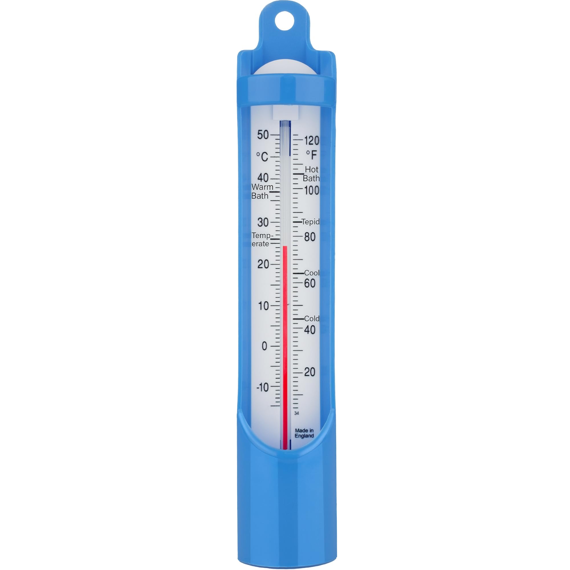 Bath Thermometer 230 mm - Scoop Sampling Water Temperature Thermometer for Baby, Elderly, Kids - Easy to use Water Thermometer to Monitor Bathing Temperature