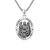 DOTBJ 925 Sterling Silve St Gabriel Pendant