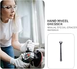 iplusmile Hand Grinding Wheel Dresser Tool Iron Handle Stone Dressing Deburring view 7