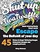 Adult Coloring Books Swear words: Shut up twatwaffle : Escape the Bullshit of your day : Stress Relieving Swear Words black background Designs (Volume 1)