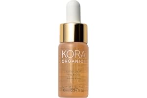KORA Organics Noni Glow Hydrating Face Oil with Antioxidants, Nourish & Illuminate, Certified Organic, Cruelty Free, 0.34 fl oz