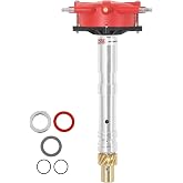 MSD 8486 Super Tall Block Crab Cap Distributor Red Cap